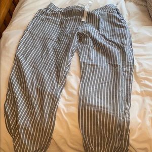 GAP Striped Pajama Pants